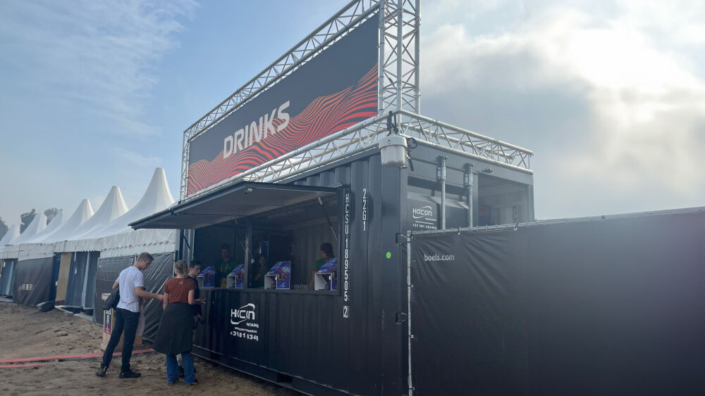 festivalcontainer unieke oplossingen met HCM