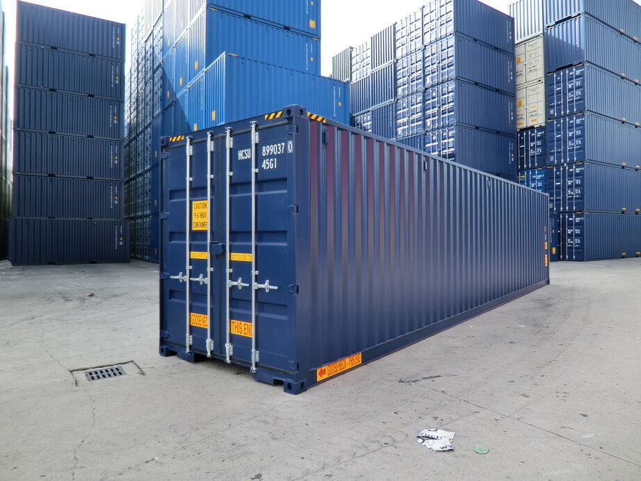 40ft High Cube container van Hacon