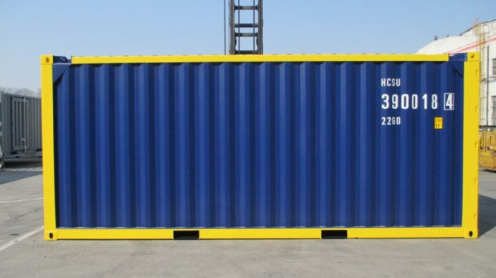 20ft Offshore container met serienummer