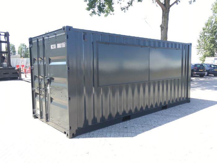 Barcontainer geschikt voor evenementen