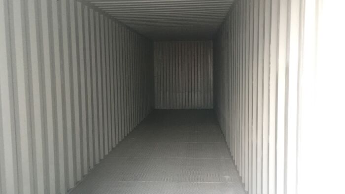 40ft high cube container met stalen vloer