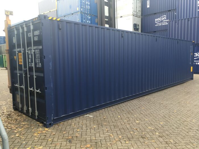 Buitenkant 40ft high cube container