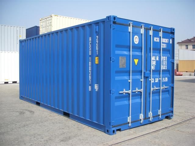 opslag en transport container