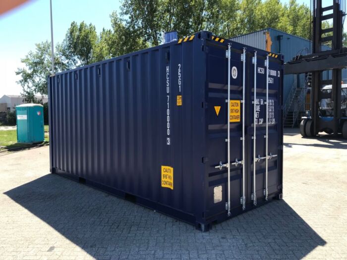 20ft High Cube container met stalen vloer, geschikt voor opslag en transport
