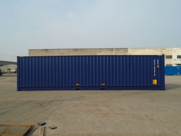  40ft High Cube Open Side container - zijaanzicht